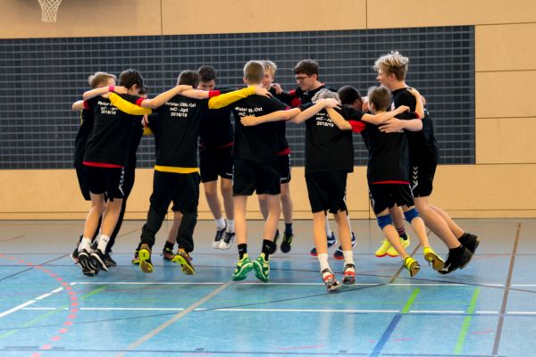 Meistertanz nach dem Spiel